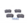 Jeu de quatre plaquettes de frein à disque BOSCH