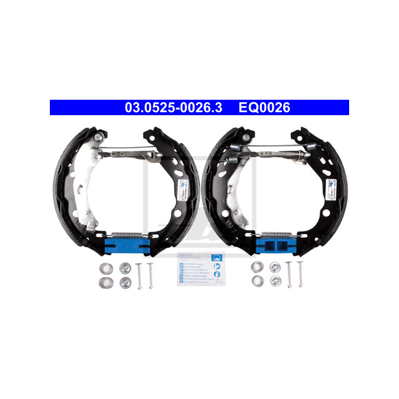 Jeu de mâchoires de frein ATE