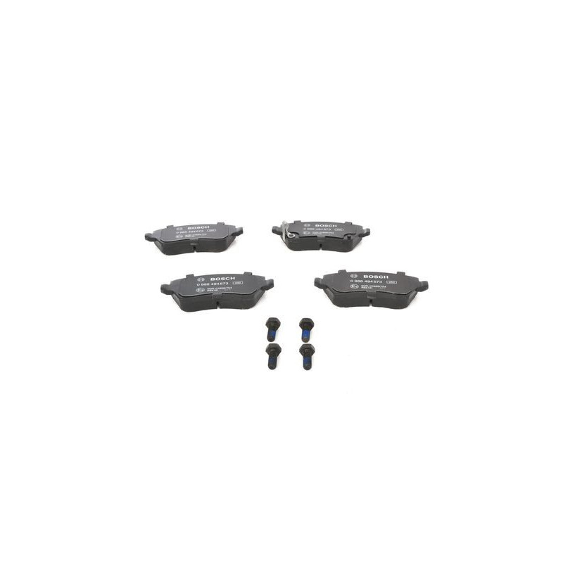 Jeu de quatre plaquettes de frein à disque BOSCH