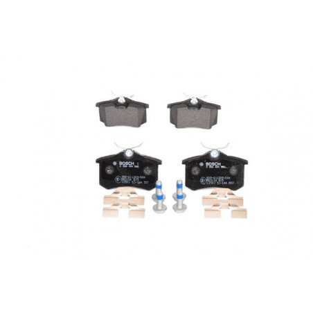 Jeu de quatre plaquettes de frein à disque BOSCH