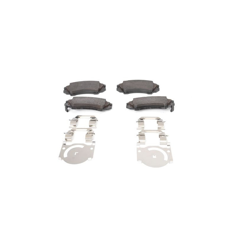 Jeu de quatre plaquettes de frein à disque BOSCH