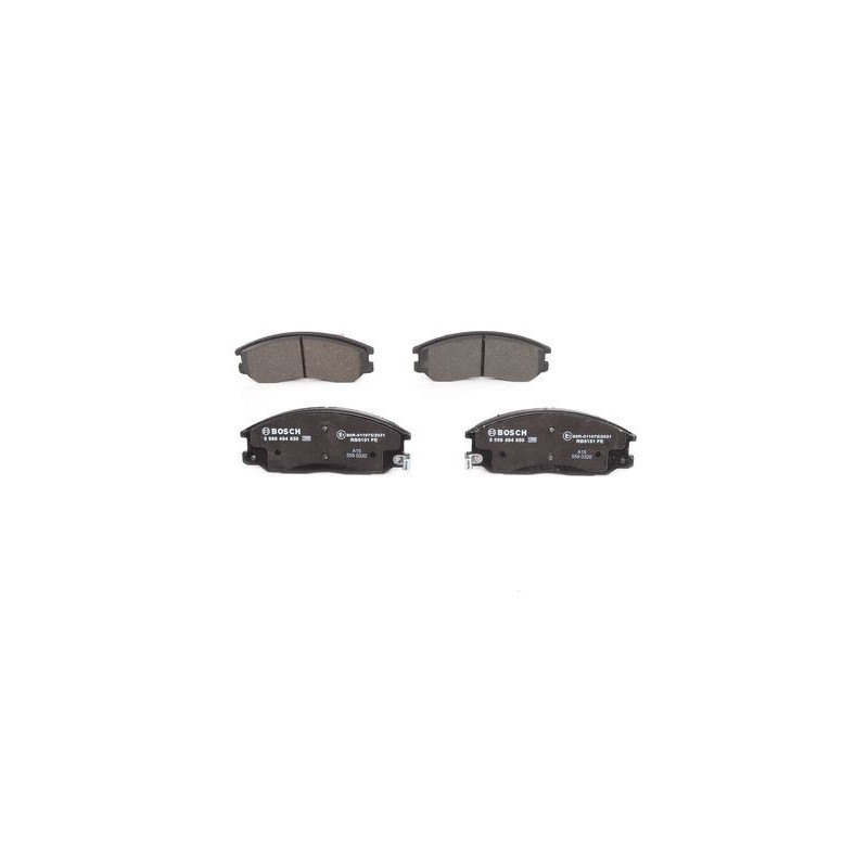 Jeu de quatre plaquettes de frein à disque BOSCH