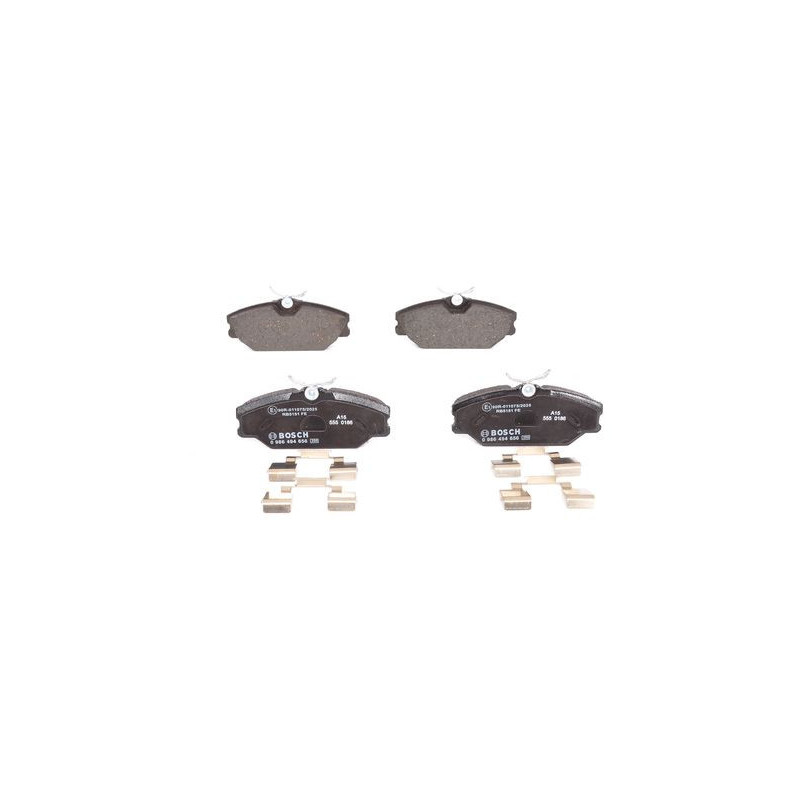 Jeu de quatre plaquettes de frein à disque BOSCH