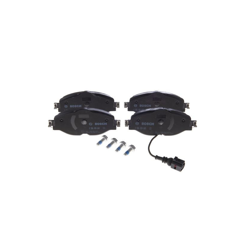 Jeu de quatre plaquettes de frein à disque BOSCH