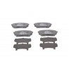 Jeu de quatre plaquettes de frein à disque BOSCH