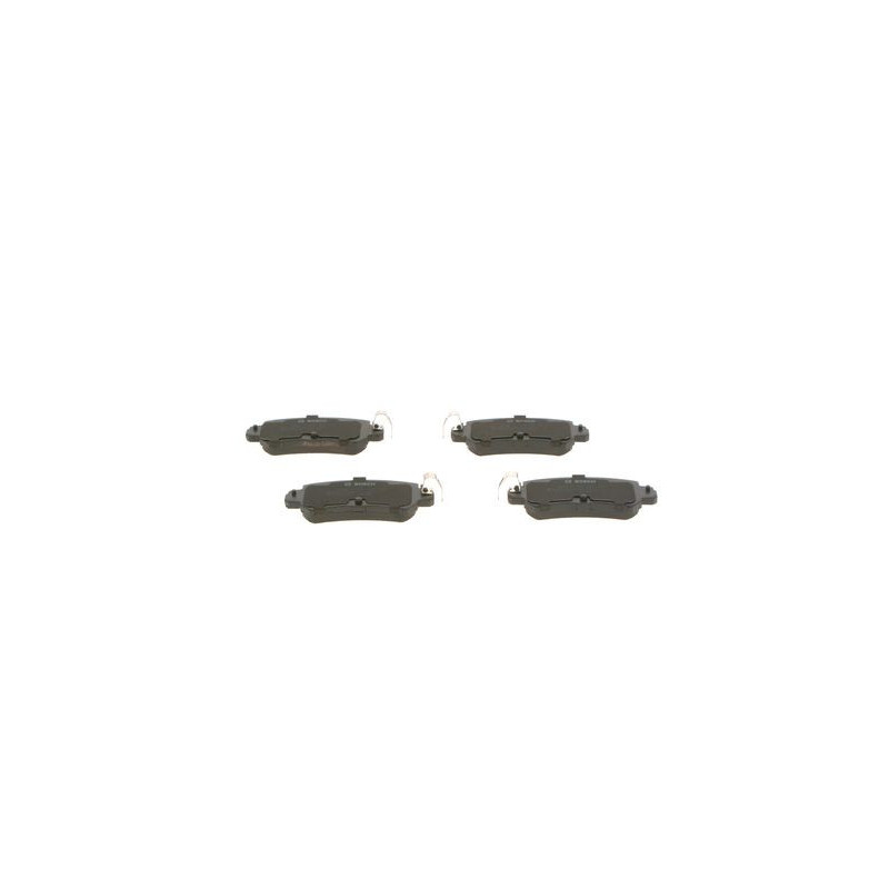 Jeu de quatre plaquettes de frein à disque BOSCH