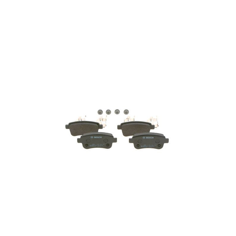 Jeu de quatre plaquettes de frein à disque BOSCH