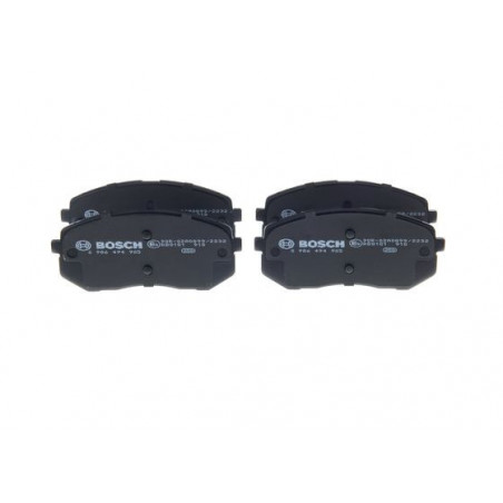 Jeu de quatre plaquettes de frein à disque BOSCH