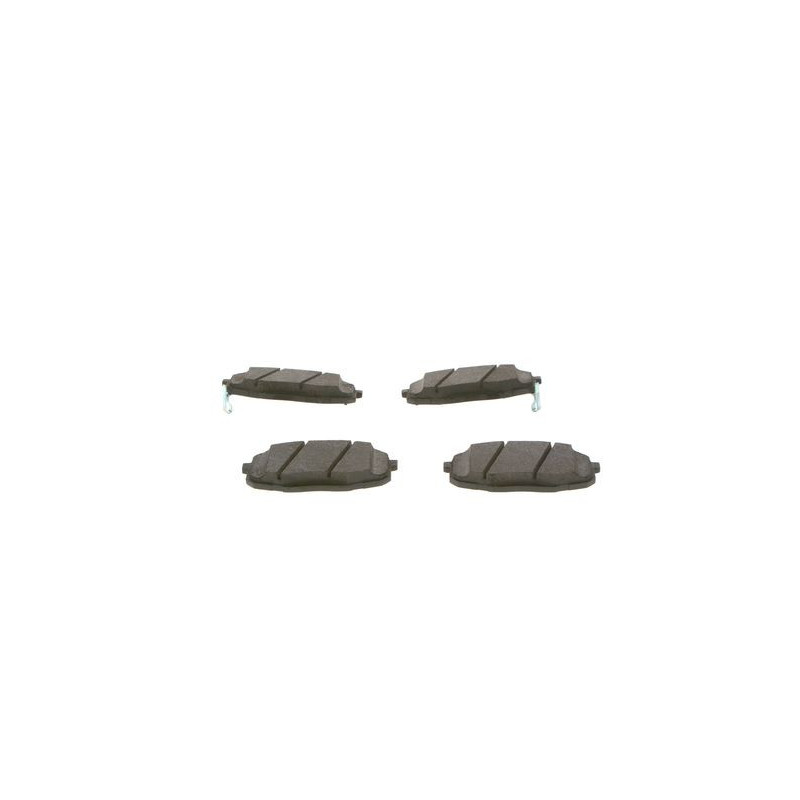 Jeu de quatre plaquettes de frein à disque BOSCH