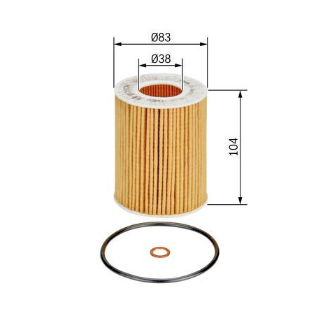 Filtre à huile BOSCH