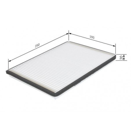 Filtre d'habitacle BOSCH