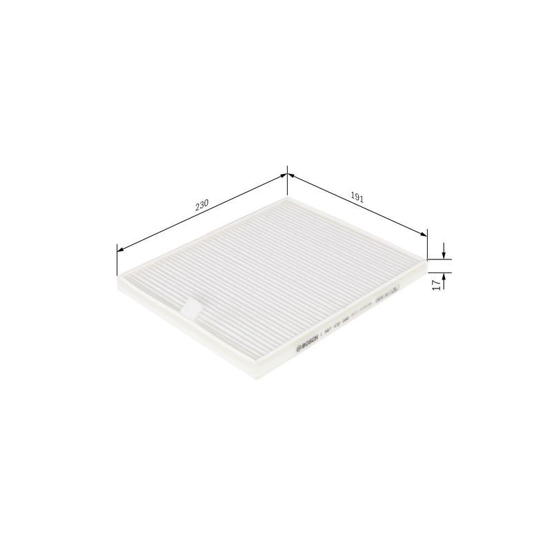 Filtre d'habitacle BOSCH