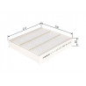 Filtre d'habitacle BOSCH