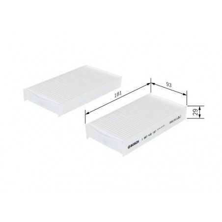 Filtre d'habitacle BOSCH