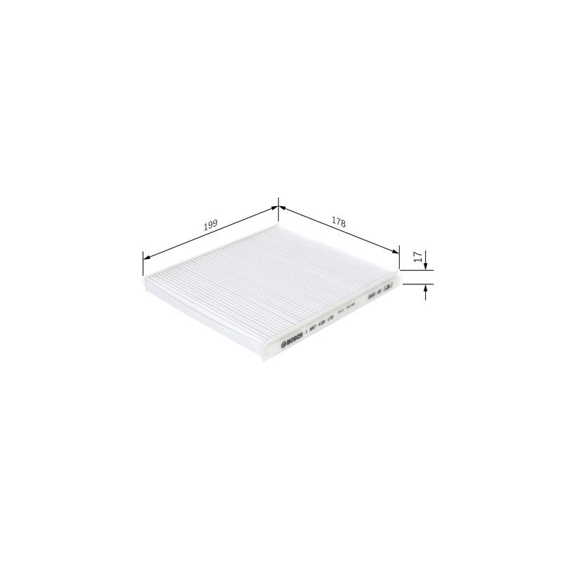 Filtre d'habitacle BOSCH