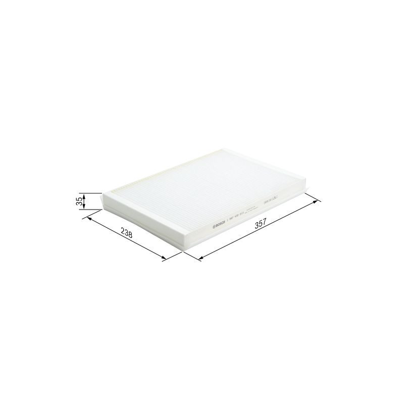 Filtre d'habitacle BOSCH