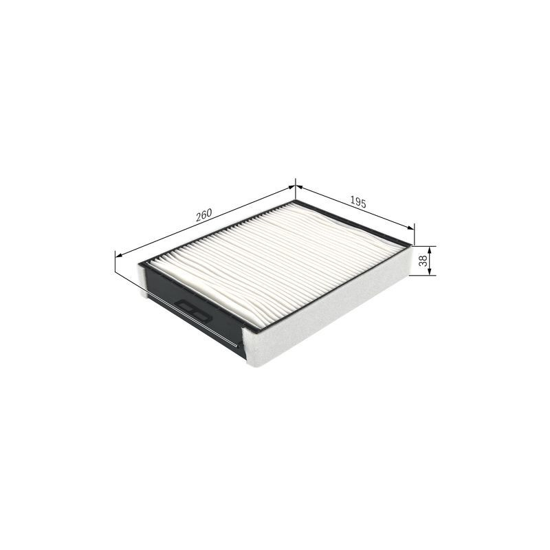 Filtre d'habitacle BOSCH