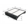 Filtre d'habitacle BOSCH