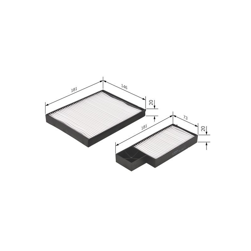 Filtre d'habitacle BOSCH