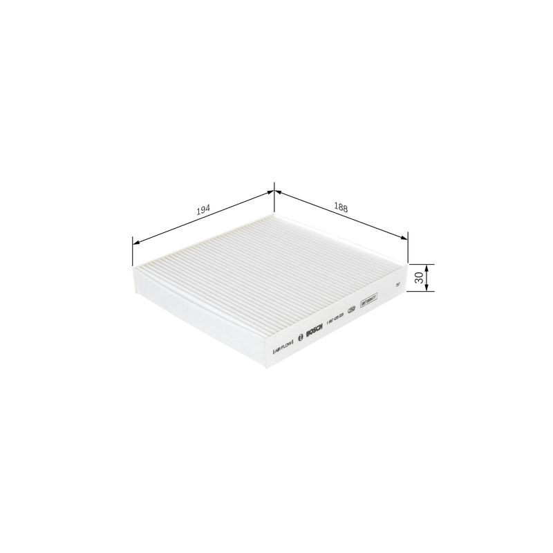 Filtre d'habitacle BOSCH