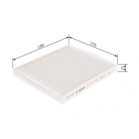 Filtre d'habitacle BOSCH