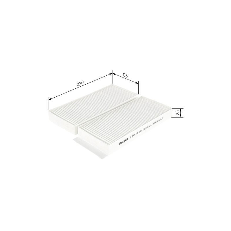 Filtre d'habitacle BOSCH