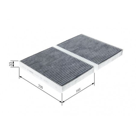Filtre d'habitacle BOSCH