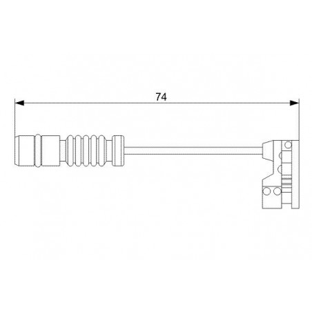 Témoin d'usure (plaquettes...
