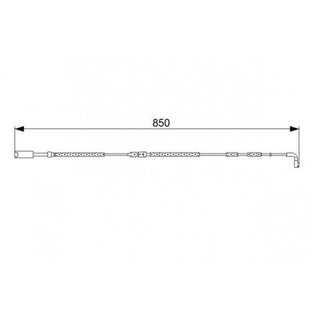 Témoin d'usure (plaquettes de frein) BOSCH