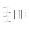 Kit d'accessoires (plaquette de frein) BOSCH