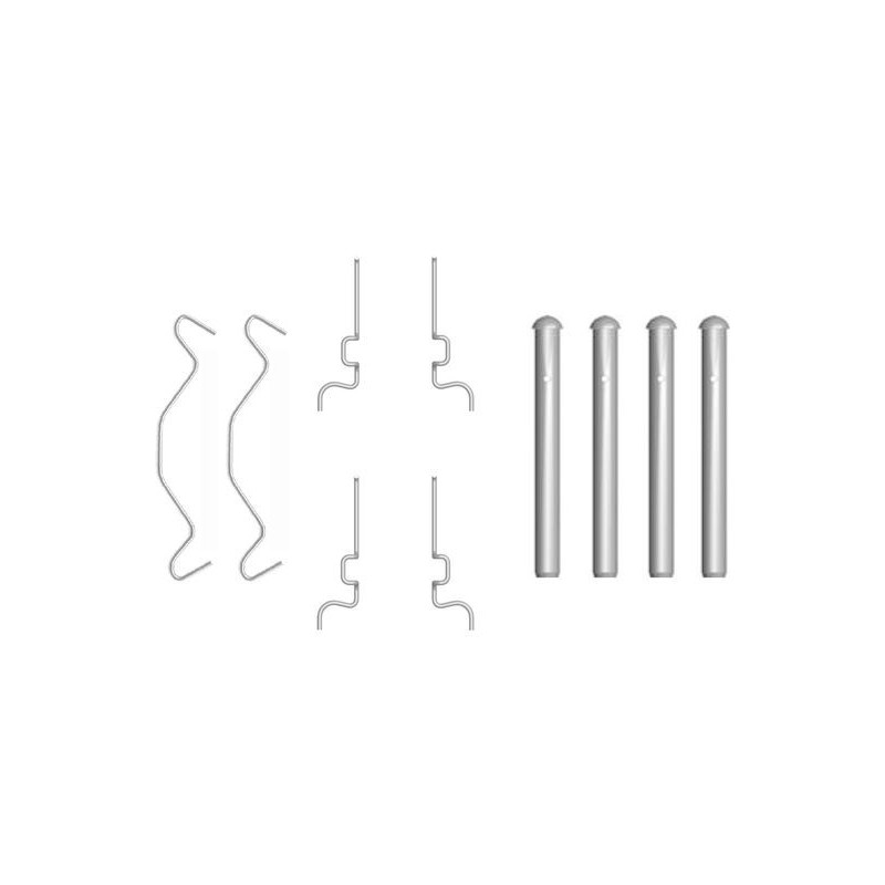 Kit d'accessoires (plaquette de frein) BOSCH