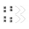 Kit d'accessoires (plaquette de frein) BOSCH