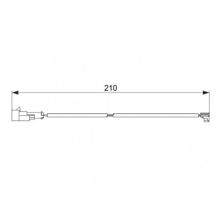 Témoin d'usure (plaquettes de frein) BOSCH