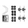 Kit d'accessoires (plaquette de frein) BOSCH