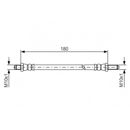 Flexible de frein BOSCH
