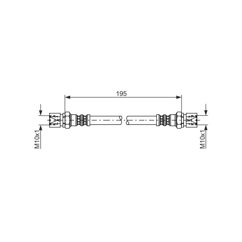 Flexible de frein BOSCH