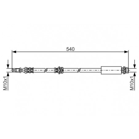 Flexible de frein BOSCH