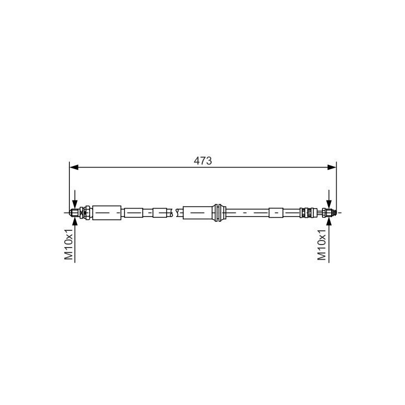 Flexible de frein BOSCH