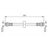 Flexible de frein BOSCH