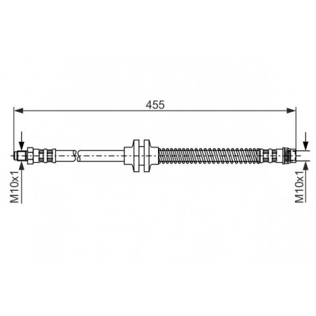 Flexible de frein BOSCH