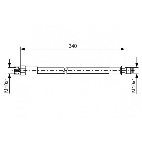 Flexible de frein BOSCH
