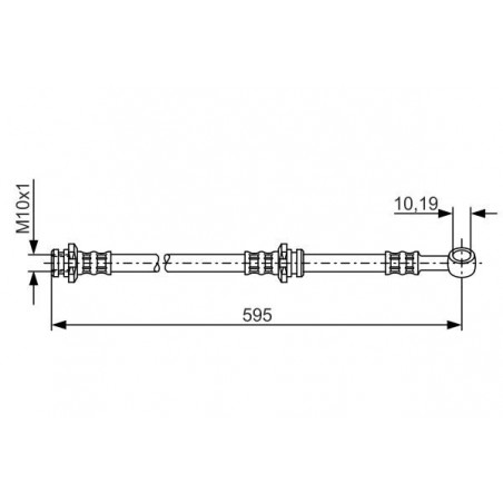 Flexible de frein BOSCH