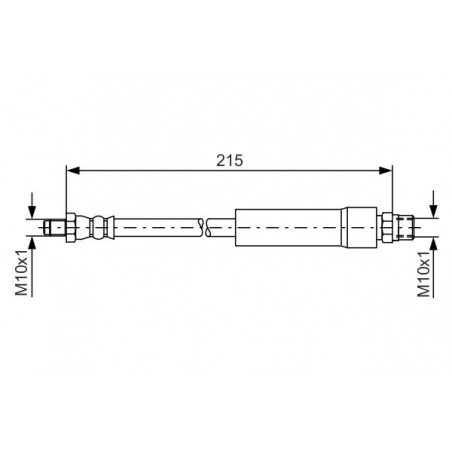 Flexible de frein BOSCH