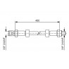 Flexible de frein BOSCH