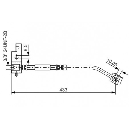 Flexible de frein BOSCH