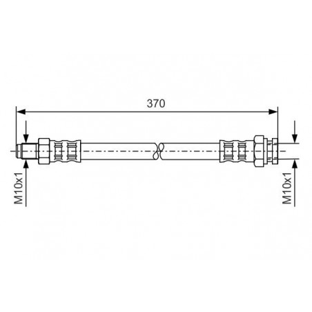 Flexible de frein BOSCH
