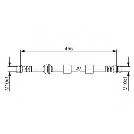 Flexible de frein BOSCH
