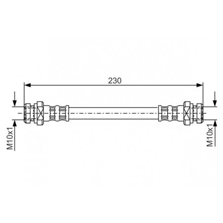 Flexible de frein BOSCH