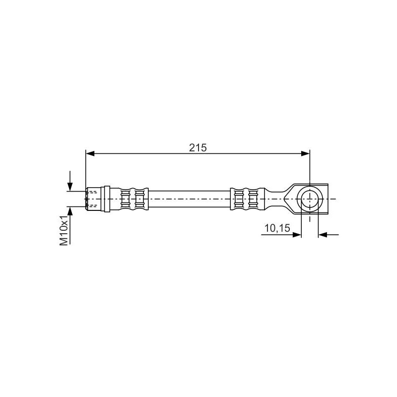 Flexible de frein BOSCH