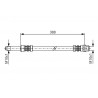 Flexible de frein BOSCH
